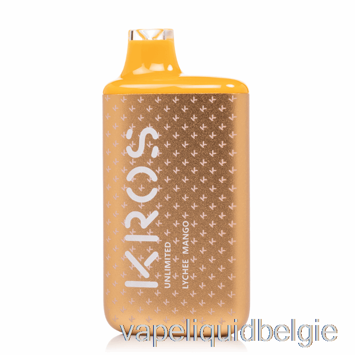 Vape Smaken Kros Onbeperkt 6000 Wegwerp Lychee Mango